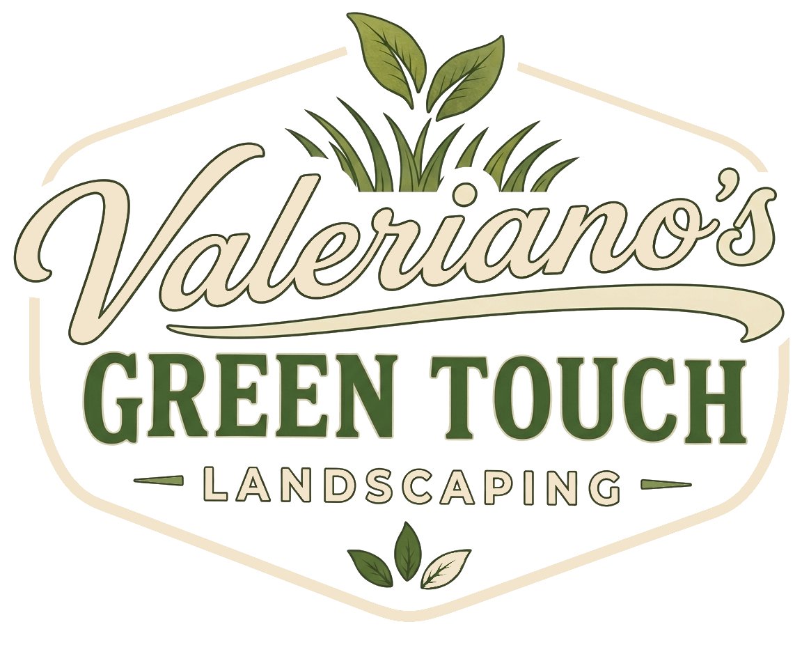Valeriano's Green Touch Landscaping logo